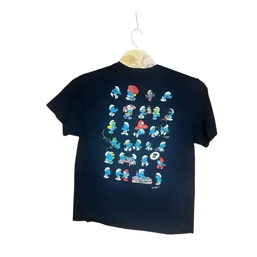 Smurfs Large (L) T-Shirt Characters